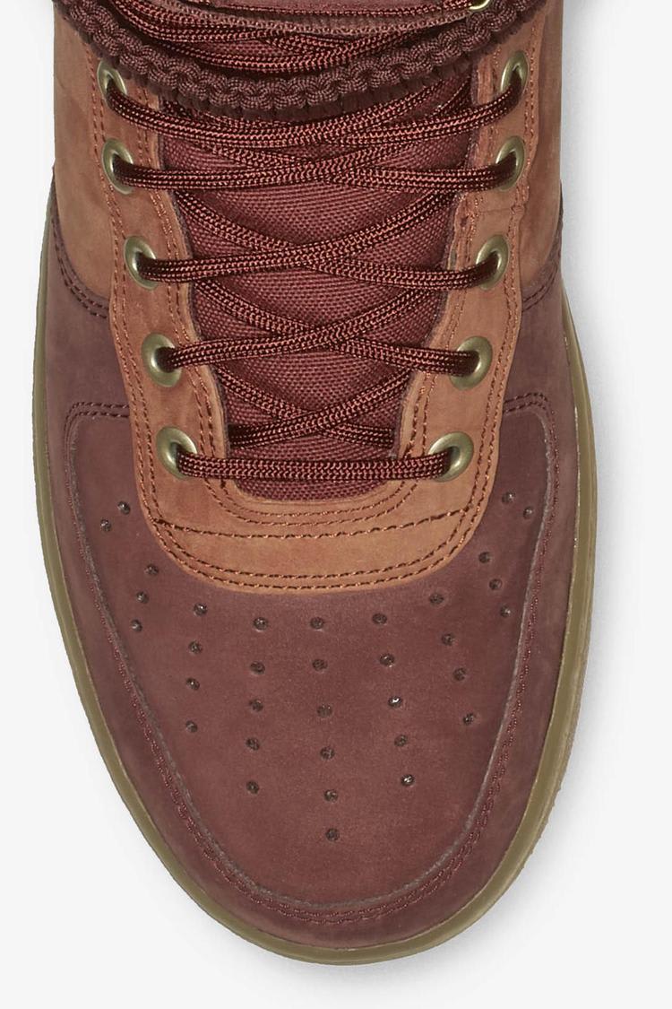 Nike SF Air Force 1 Premium 'Dark Russet & Gum Light Brown & Pueblo Brown' Release Date