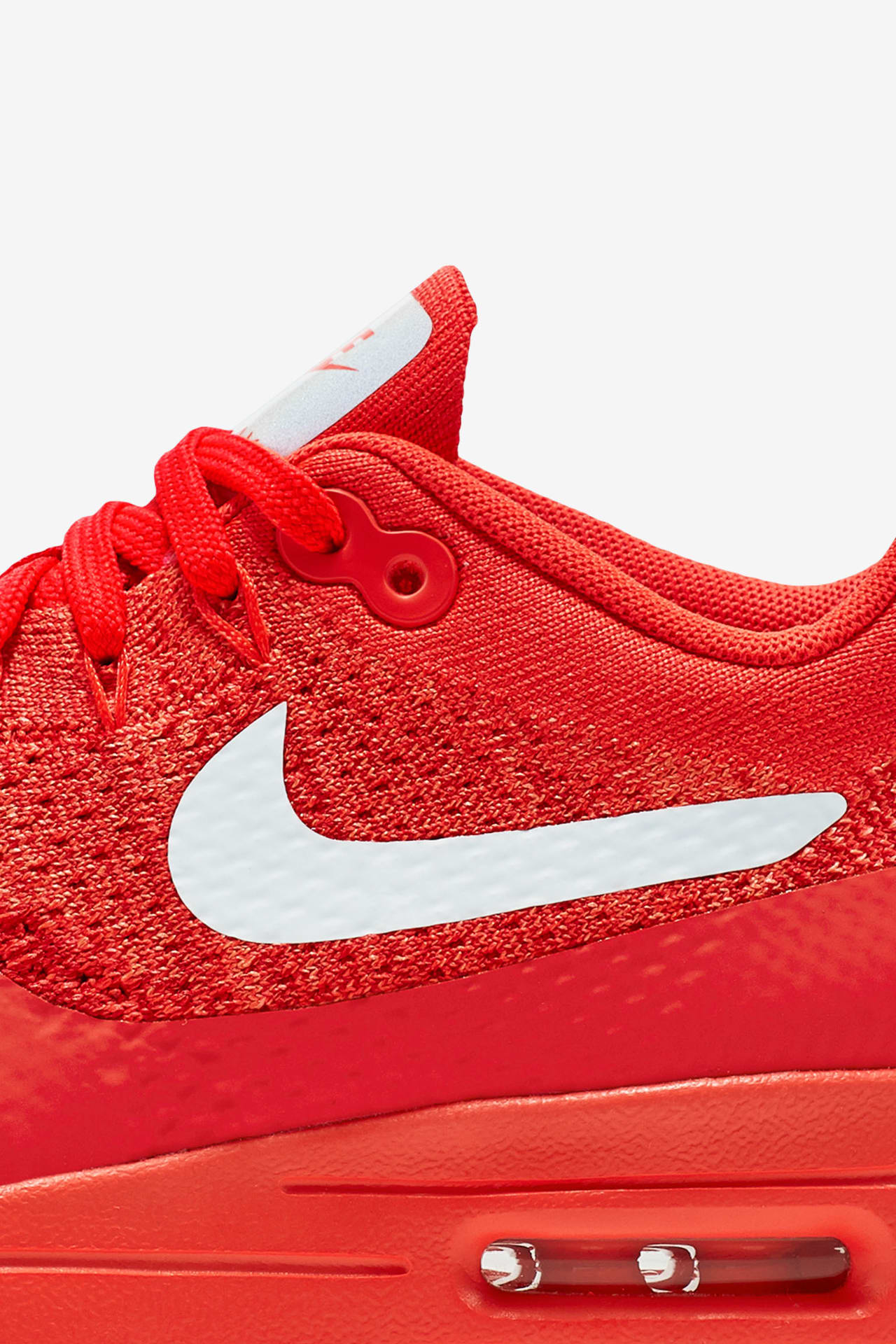 National Air: Women's Nike Air Max 1 Ultra Flyknit 'Bright Crimson'