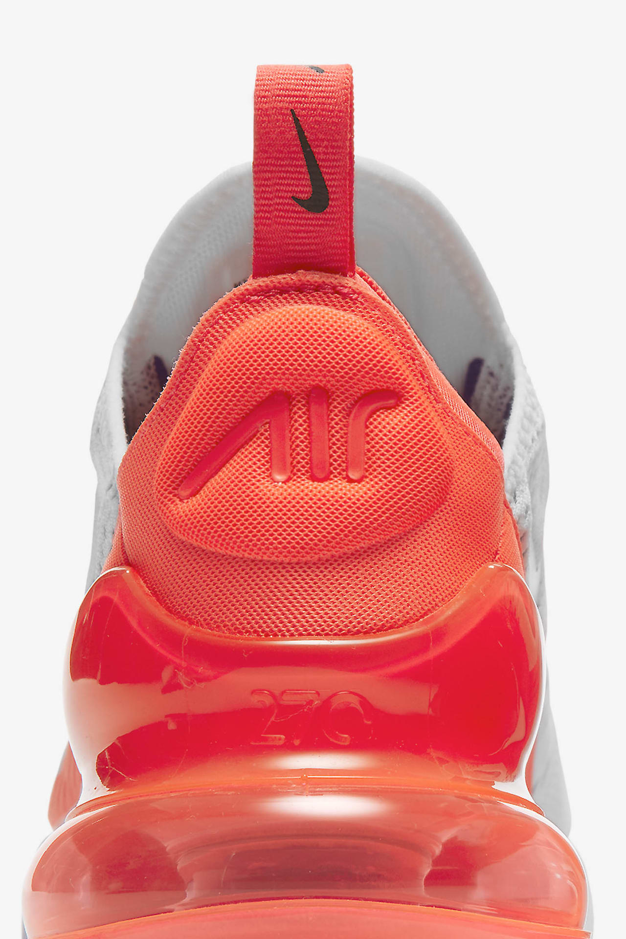 Nike air max 270 orange red on sale