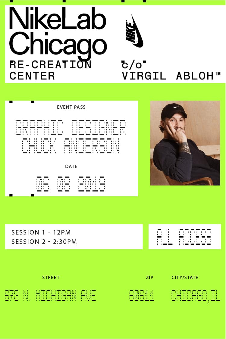Event Pass: Mentor Workshop with Chuck Anderson