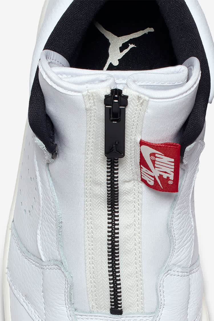 Air Jordan 1 High Zip 'White & University Red' Release Date