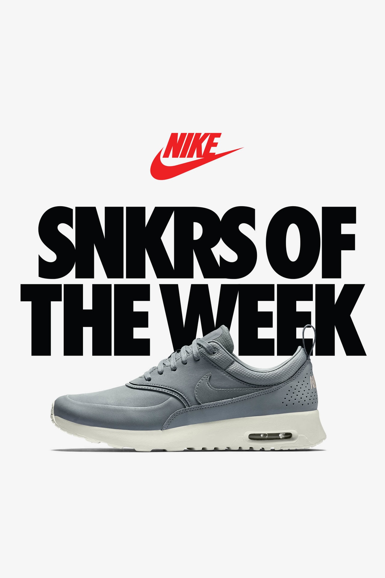 Nike grey air max thea trainers best sale