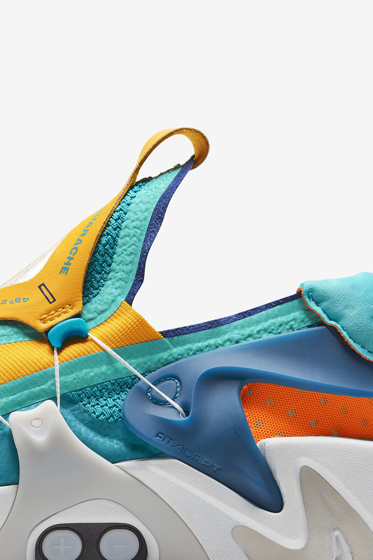 Adapt Huarache 'Hyper Jade/Total Orange' Release Date