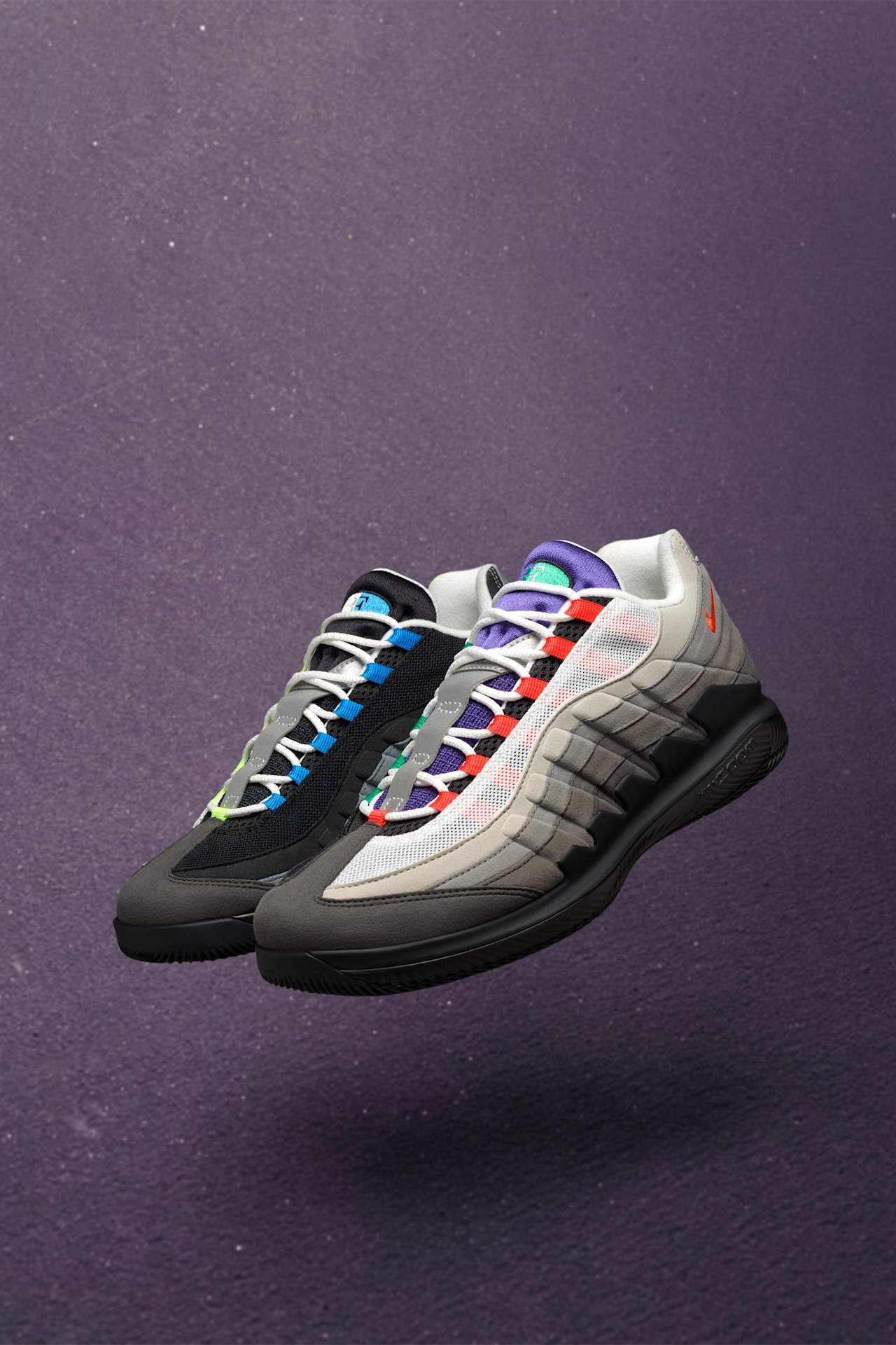 Date de sortie de la NikeCourt Vapor RF x AM95 « Greedy ». Nike SNKRS