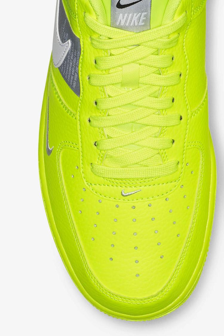 Nike Air Force 1 Lv8 Utility 'Volt & Wolf Grey & White' Release Date