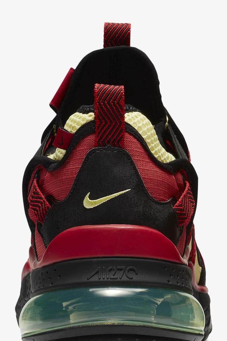 Air Max 270 Bowfin 'Black & University Red & Light Zitron' Release Date