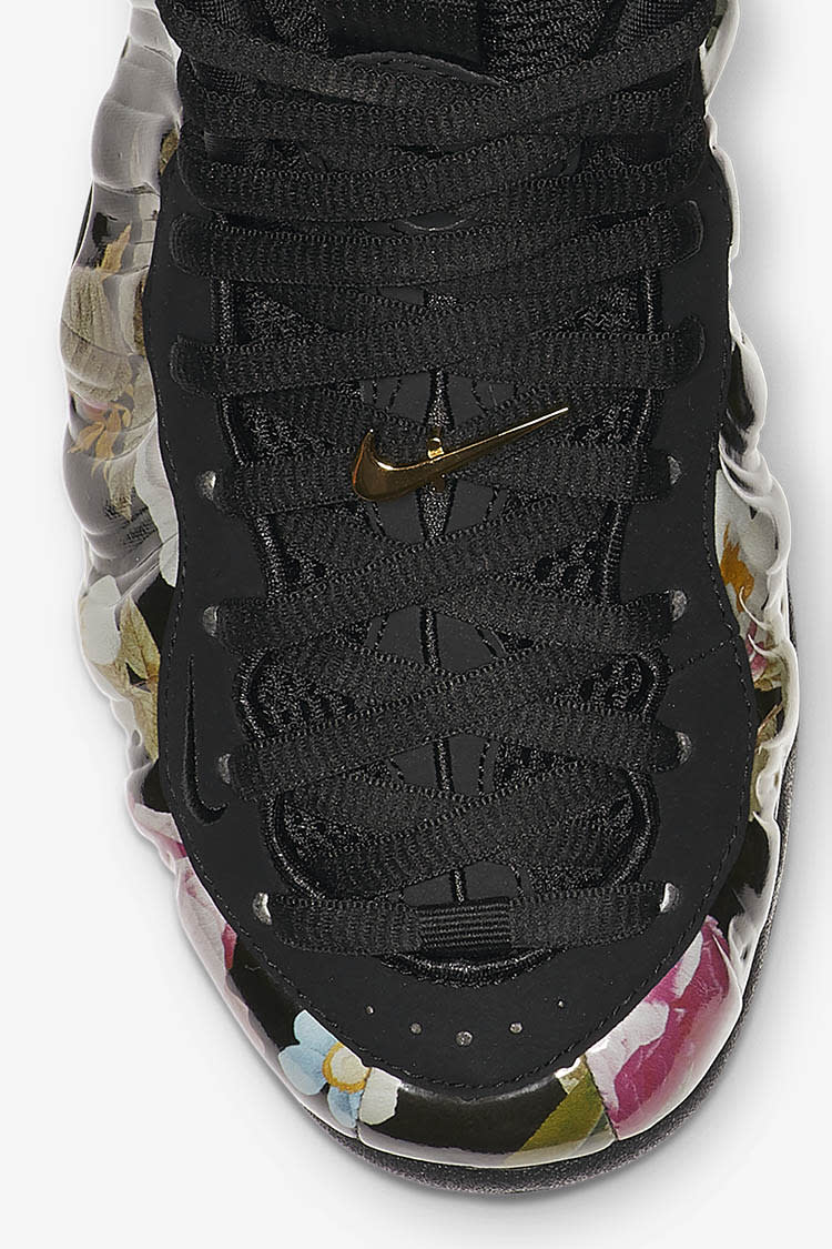 Women's Air Foamposite One 'Floral & Black'