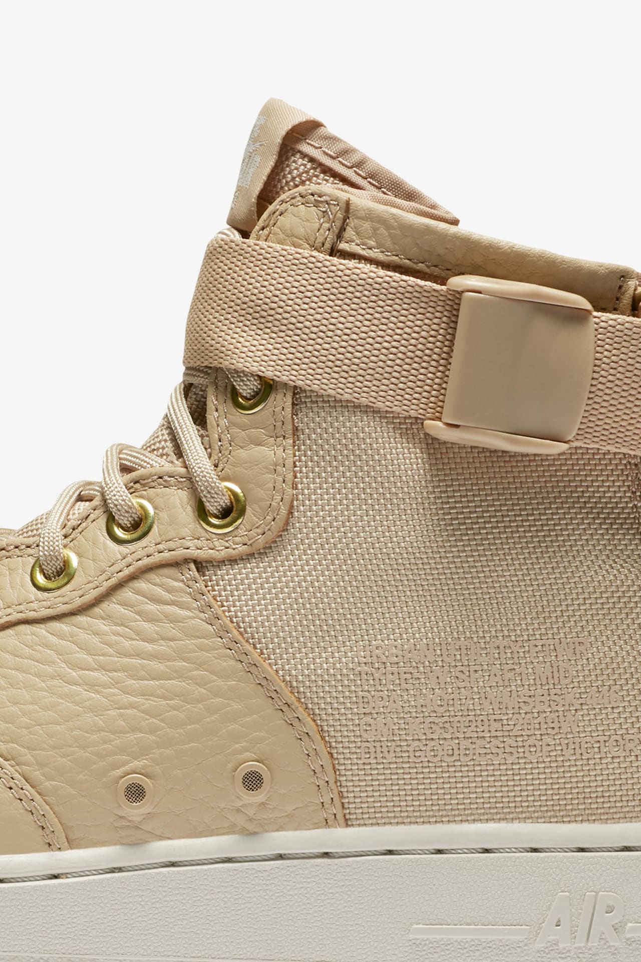 Nike sf air force 1 mid beige on sale