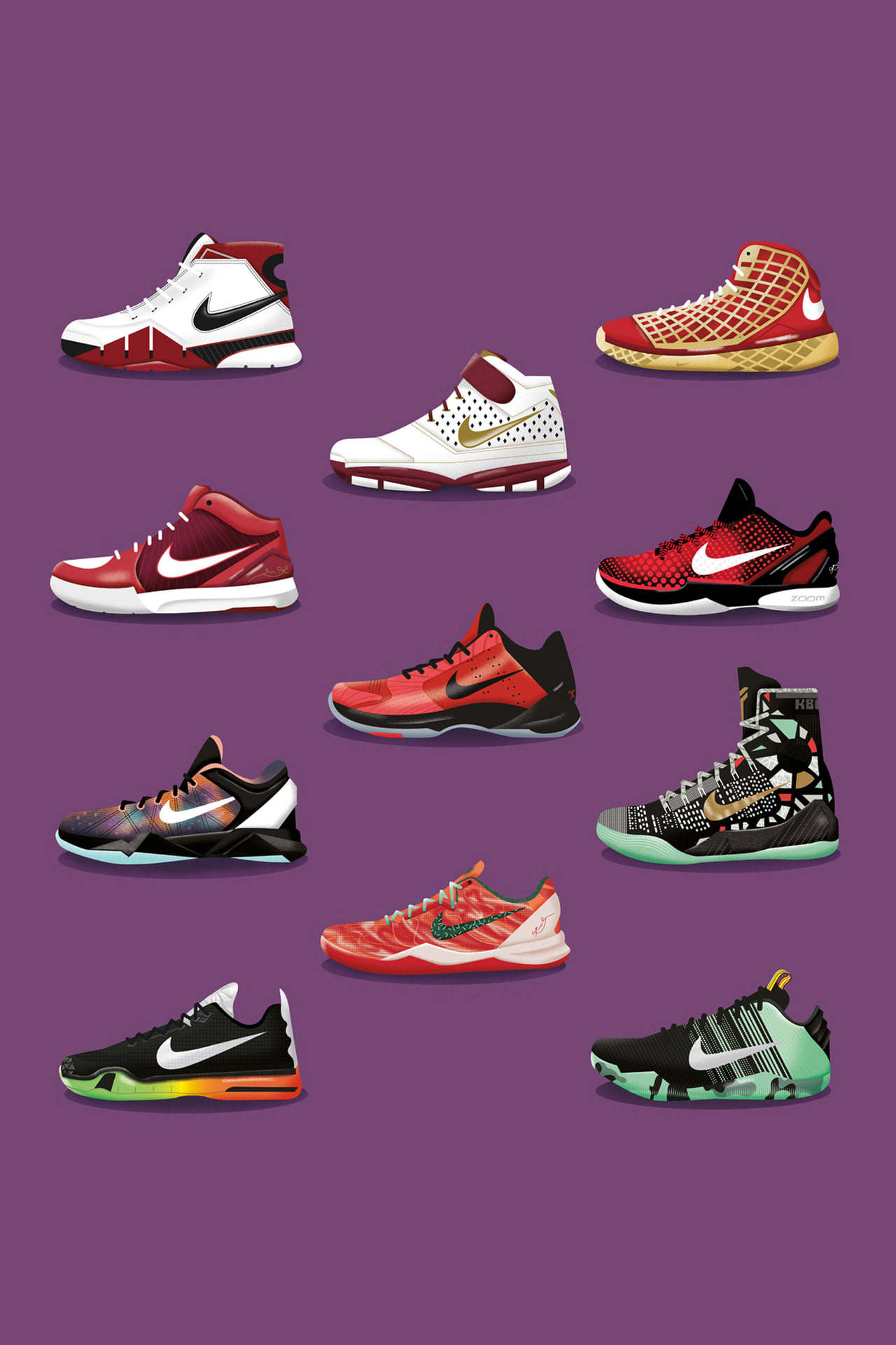 Art et sneakers : le règne du Black Mamba
