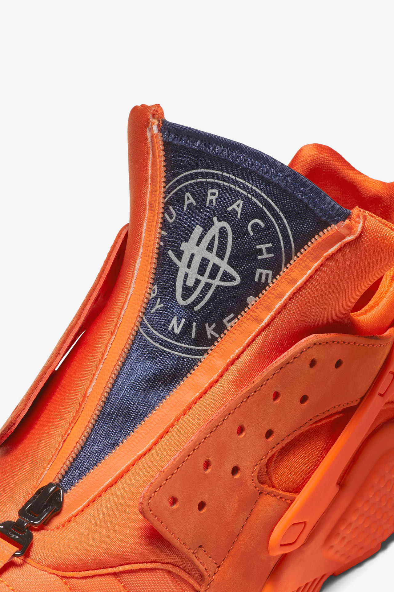 Nike Air Huarache Run 'Orange Blaze & Midnight Navy' Release Date