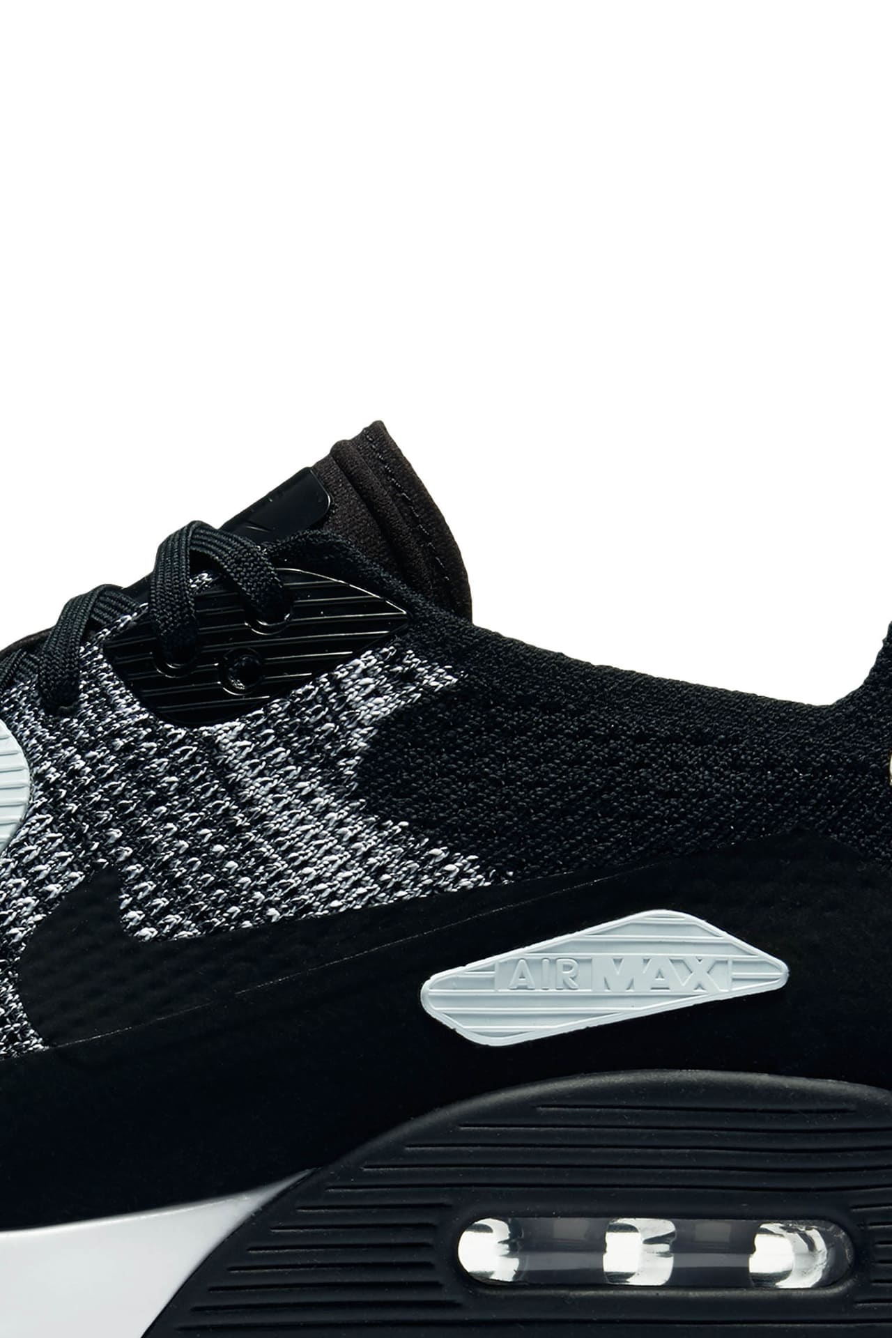 Nike Air Max 90 Ultra 2.0 Flyknit "Black &amp; Anthracite" - Donna