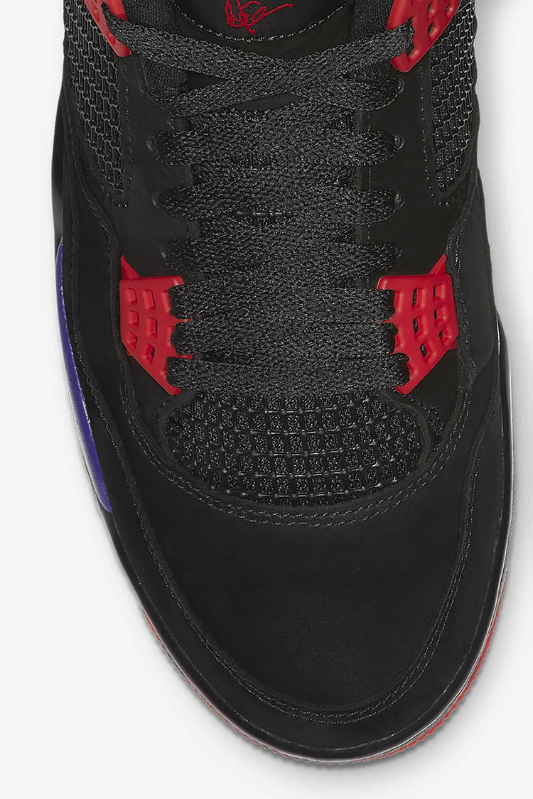 Air Jordan 4 'Black/Court Purple' Release Date