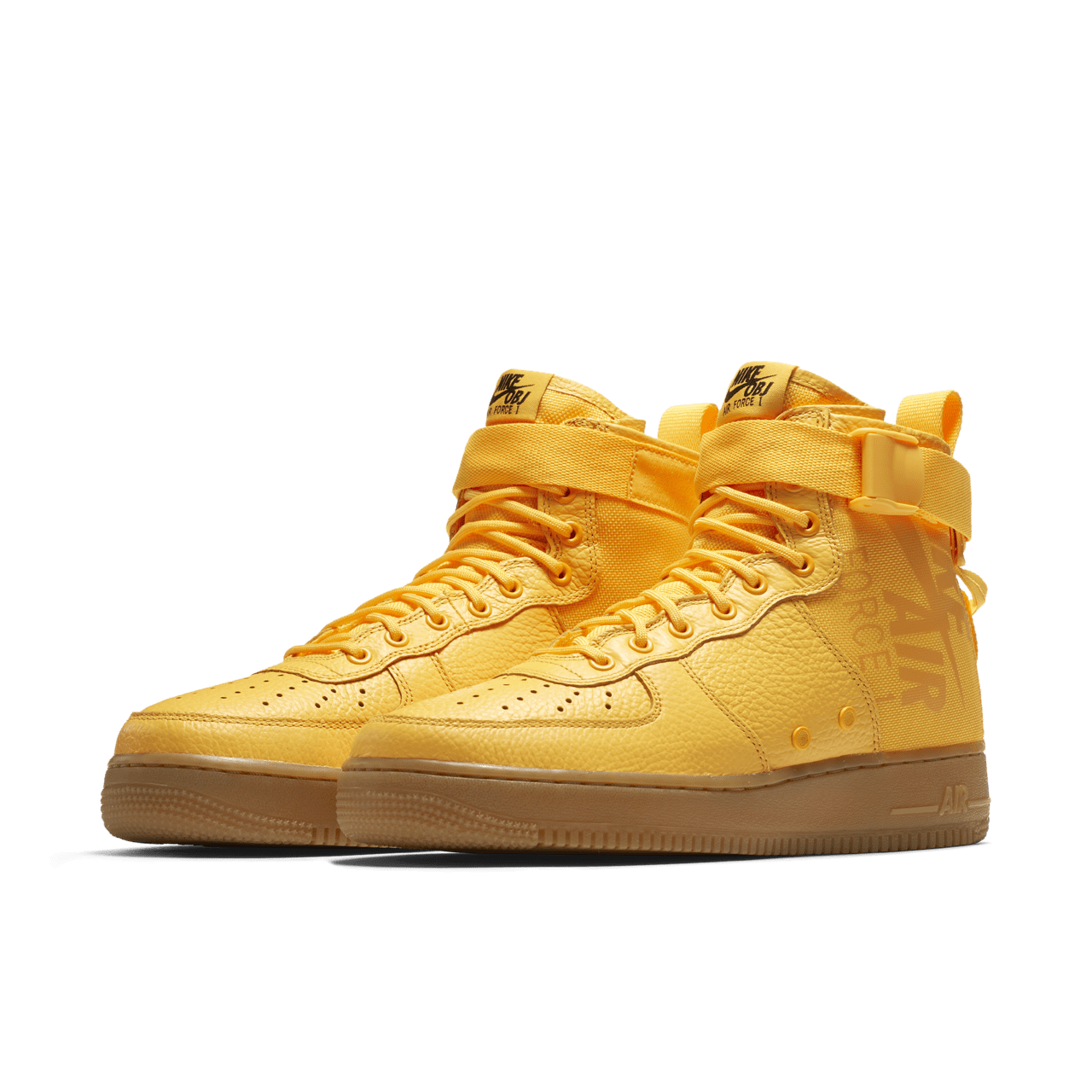 Nike air force 1 obj yellow on sale