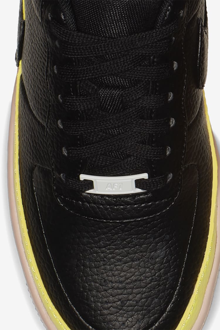 Women s Nike Air Force 1 Jester XX 1 Reimagined Black Sonic Yellow Release Date. Nike SNKRS