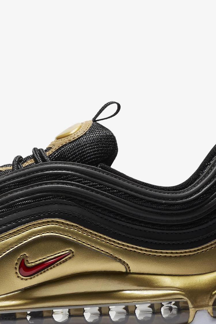 Nike Air Max 97 Black Metallic Gold Release Date. Nike SNKRS