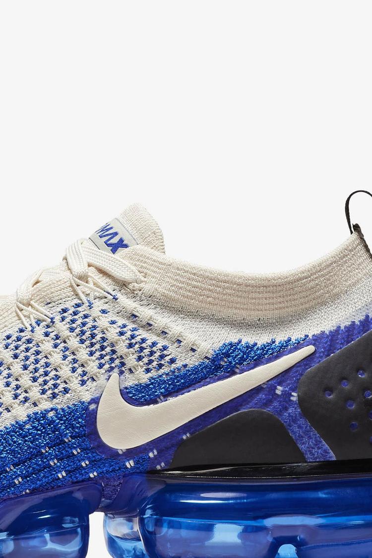 Nike Air Vapormax Flyknit 2 'Light Cream & Racer Blue' Release Date