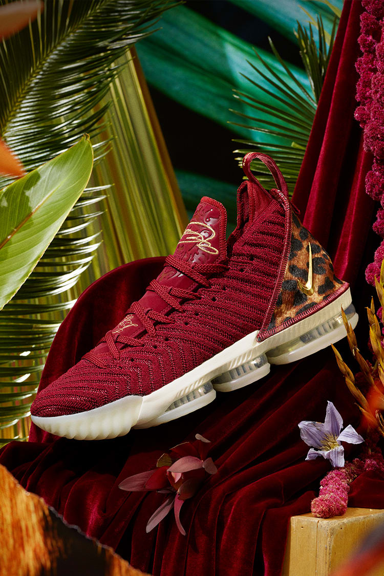 Lebron 16s red on sale