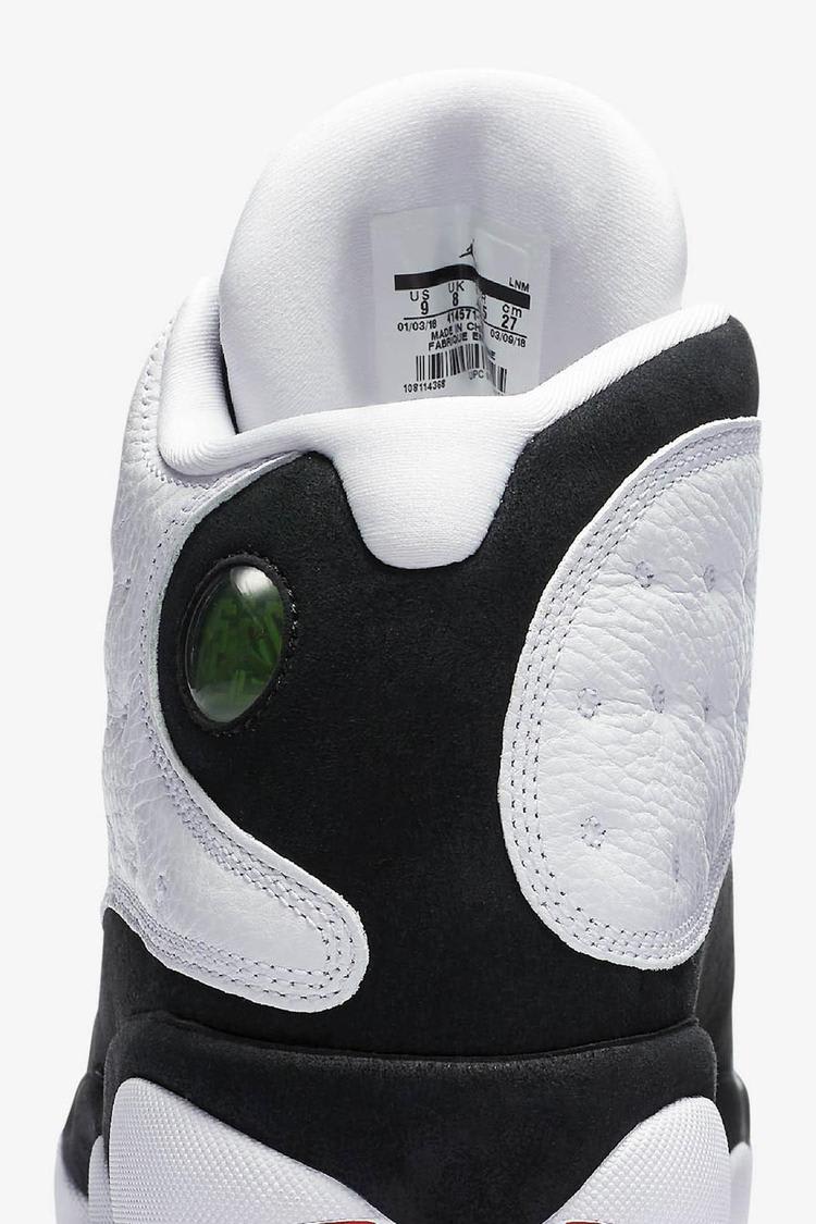 ir Jordan 13 Retro 'White & True Red & Black' Release Date