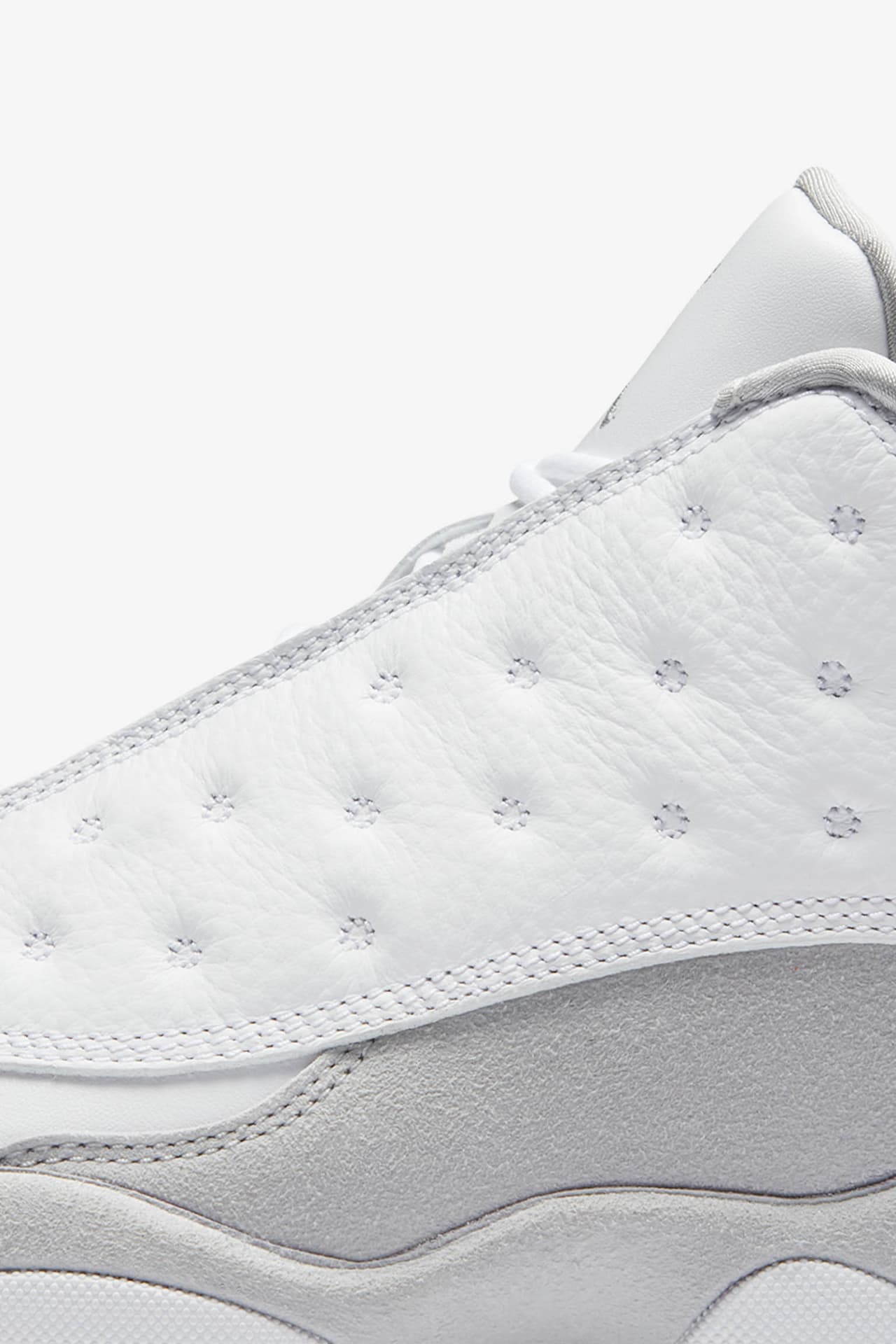 Air Jordan 13 Retro Low 'Pure Platinum & White' Release Date