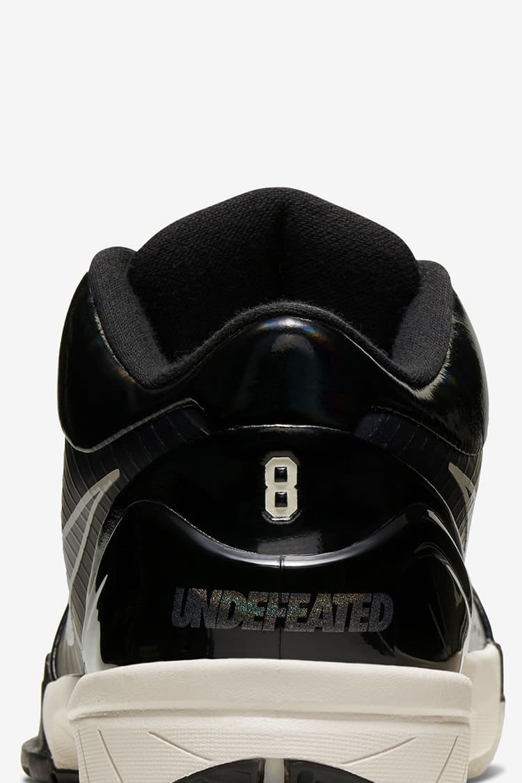 Kobe 4 undefeated black mamba hotsell