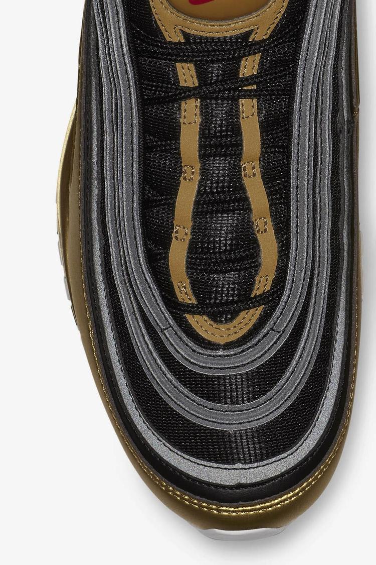 97 Black and Metallic Gold Nike SNKRS