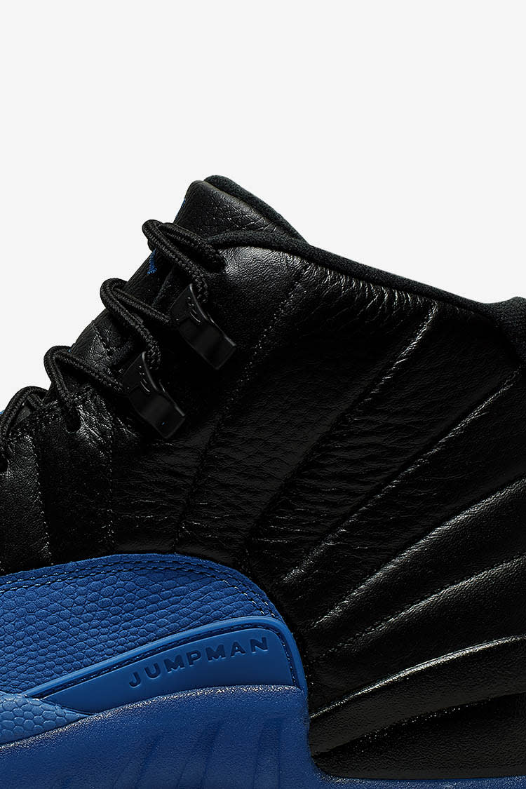 Jordan 12 black and game royal best sale