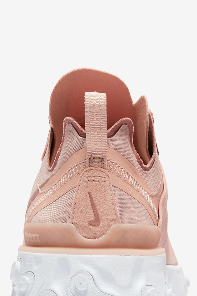 Women's Nike React Element 55 'Particle Beige & White & Smokey Mauve' Release Date