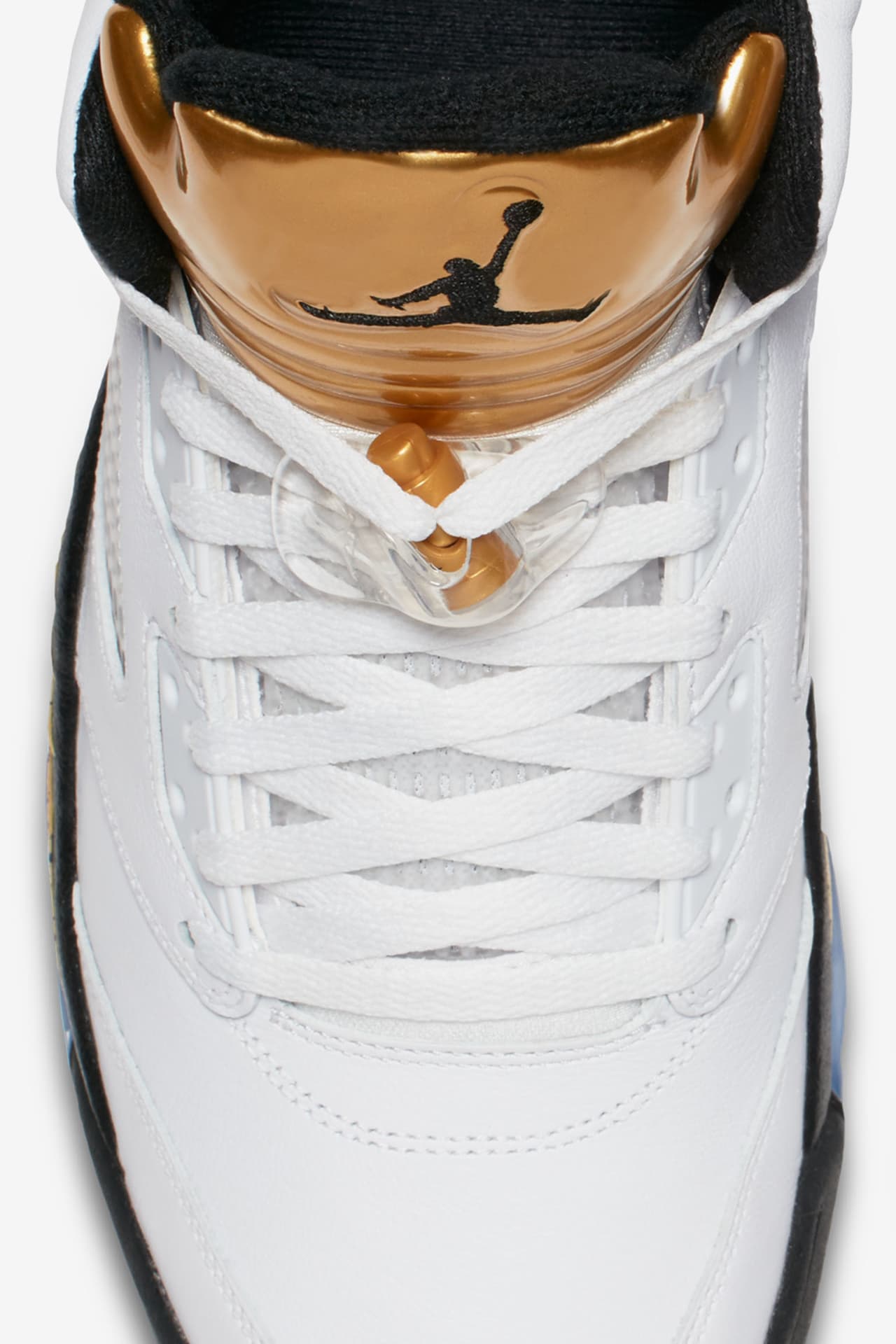 Jordan 5 gold medal on sale