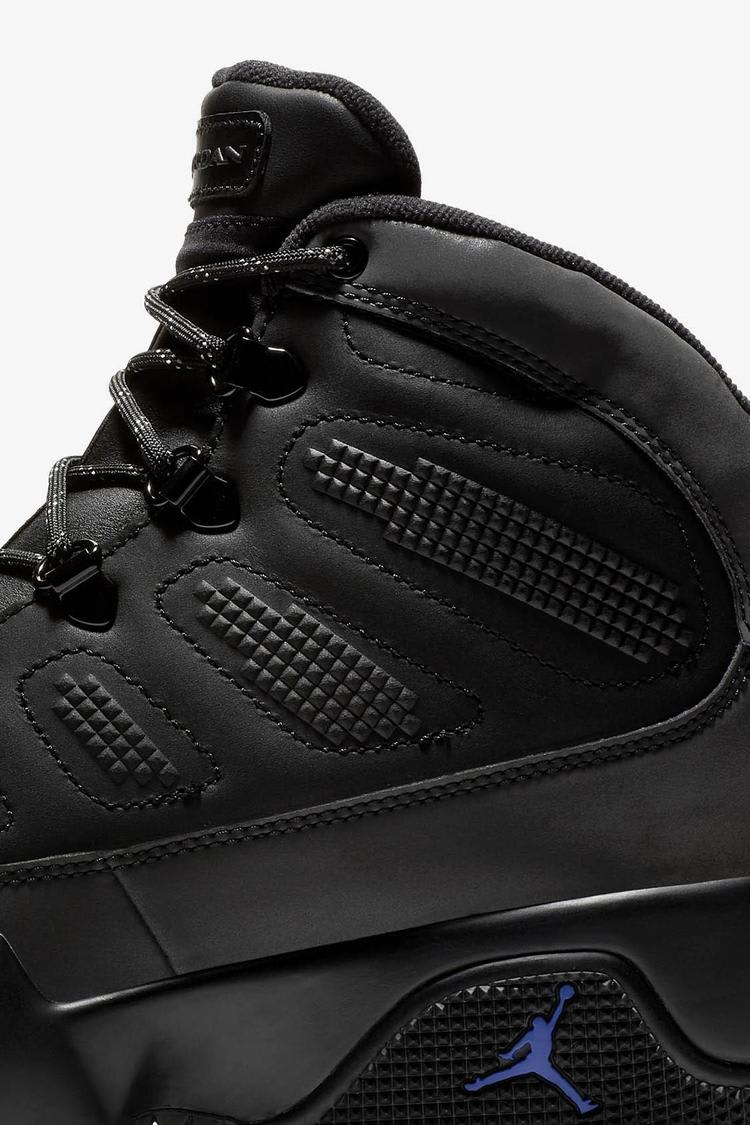 Air Jordan 9 Boot 'Black & Concord' Release Date