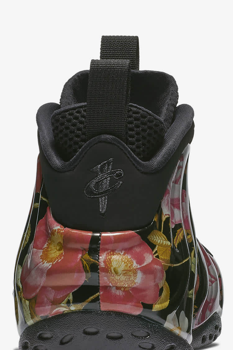 Nike Air Foamposite One Floral Black Release Date. Nike SNKRS