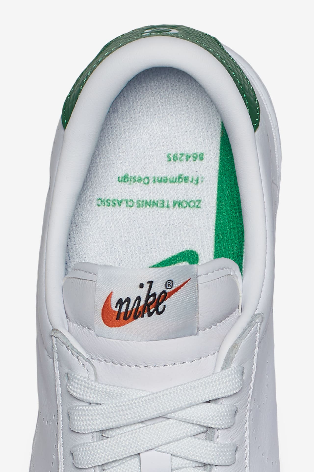 Women's NikeLab x Fragment Zoom Tennis Classic 'White & Apple Green'