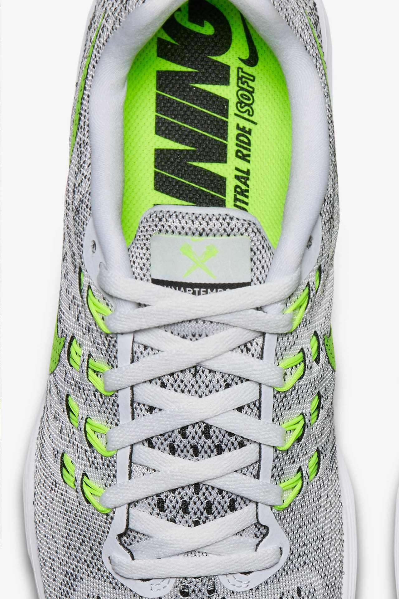 Women's Nike Lunartempo 2 'White & Volt-Black'