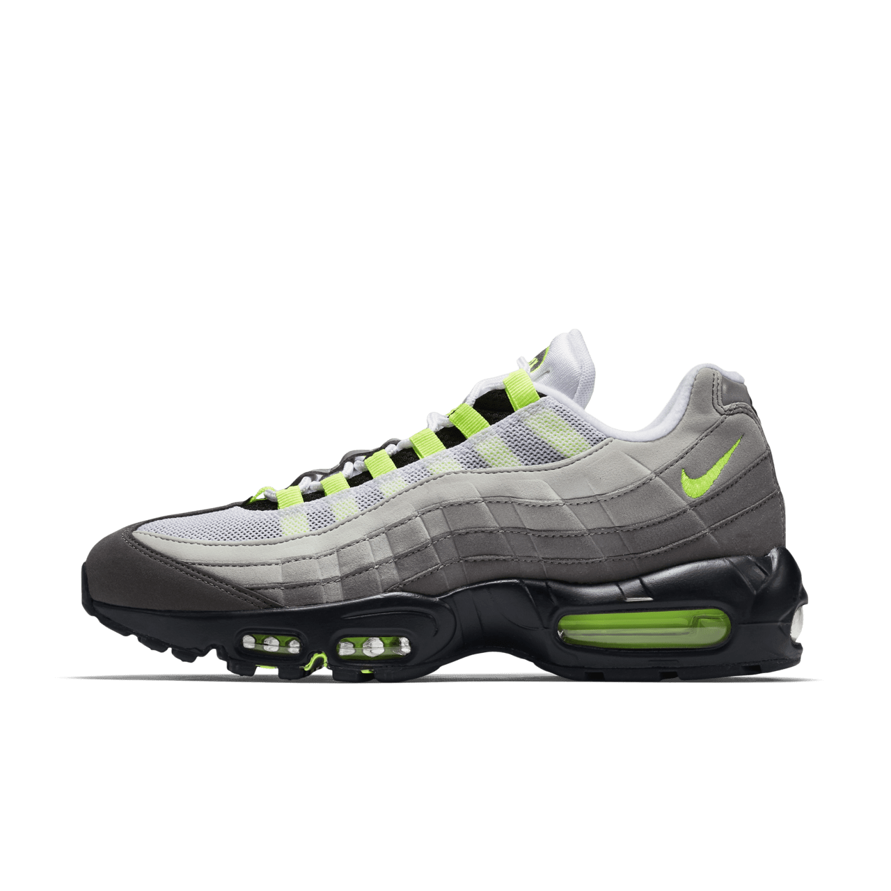 Nike 95 green and grey on sale