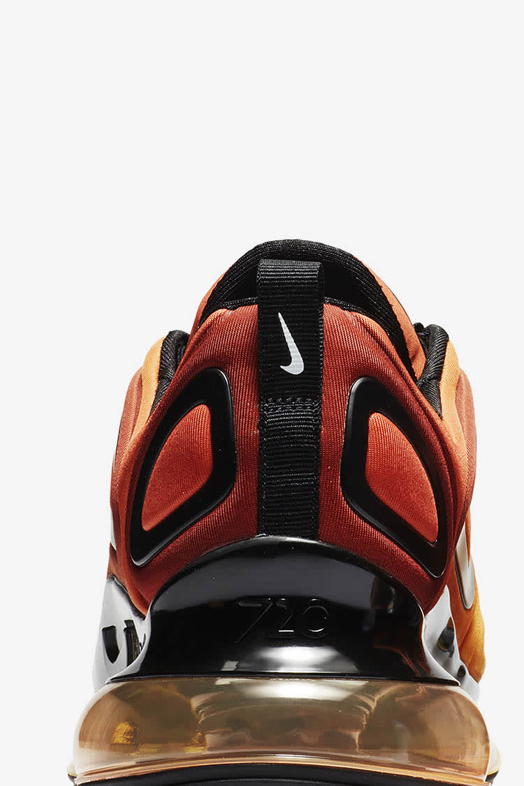 Nike air max 720 black/orange release best sale