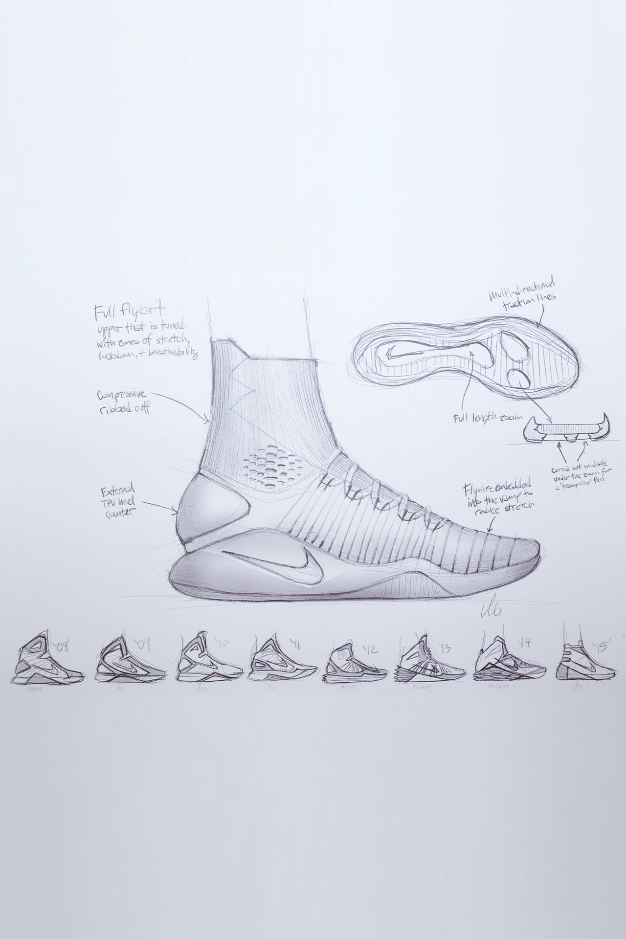 Tajemství designu: Nike Hyperdunk 2016 Flyknit