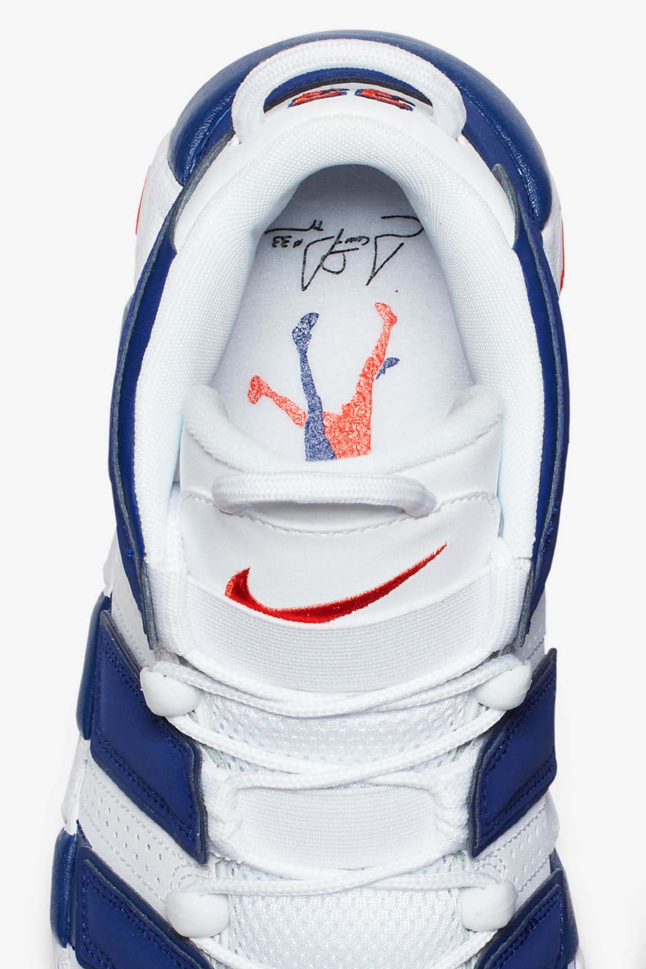 Nike Air More Uptempo '96 'White & Deep Royal Blue'