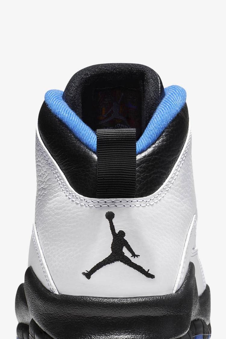 Jordan 10 blue and white best sale