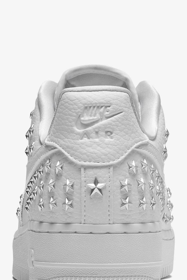 Nike air force one star studded best sale