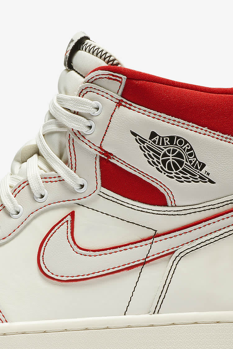 Air Jordan I High Sail Phantom University Red Release Date. Nike SNKRS