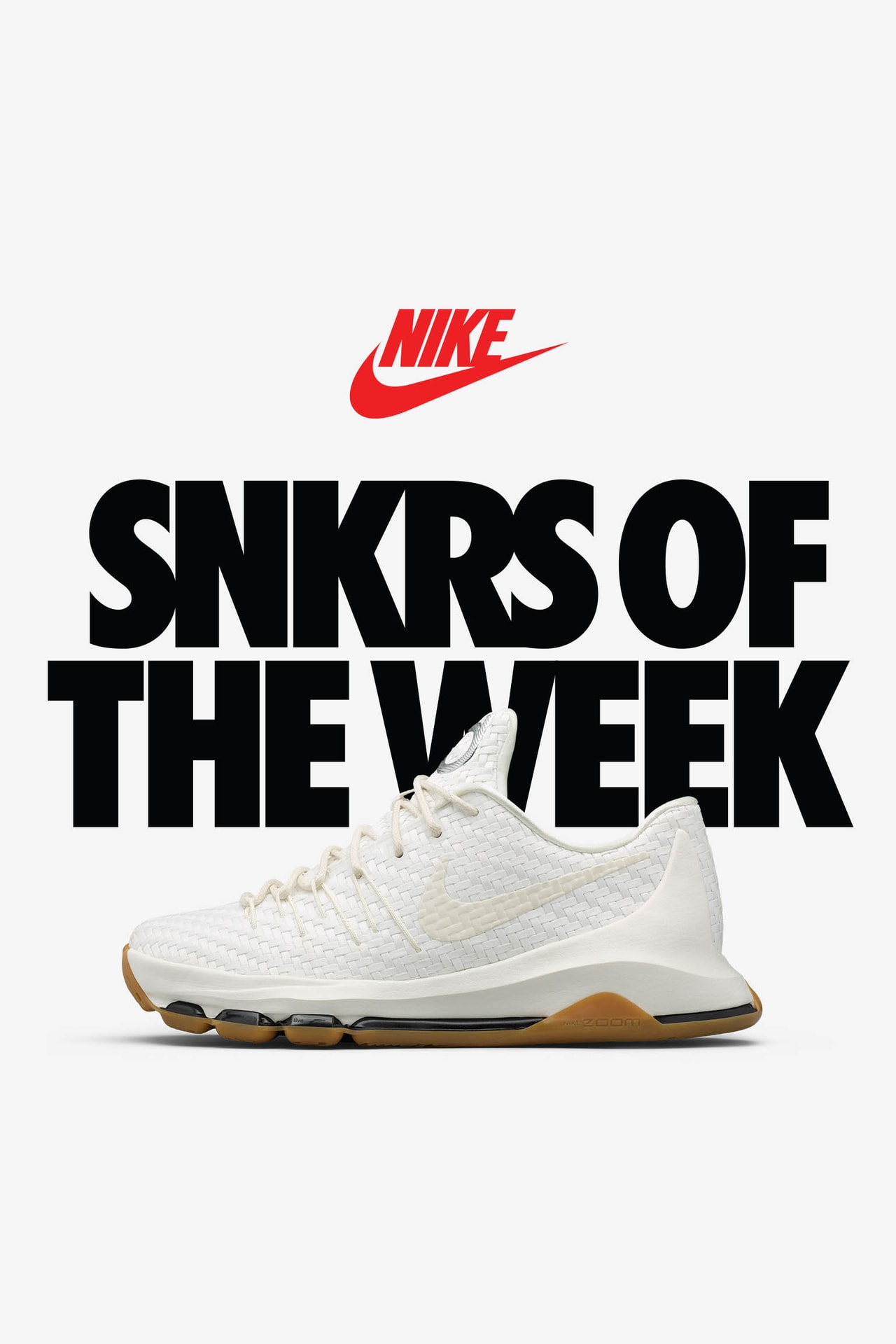 Nike KD 8 EXT 'White Gum Woven'