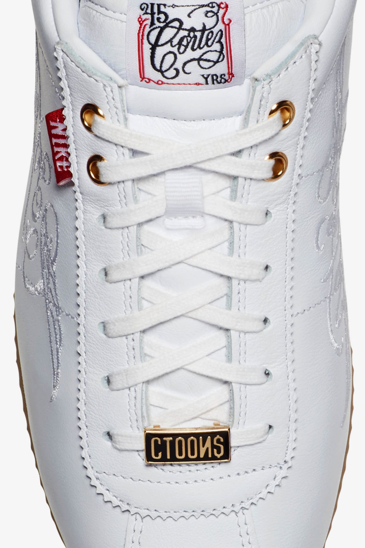 Nike Cortez x Mister Cartoon White Gum Nike SNKRS