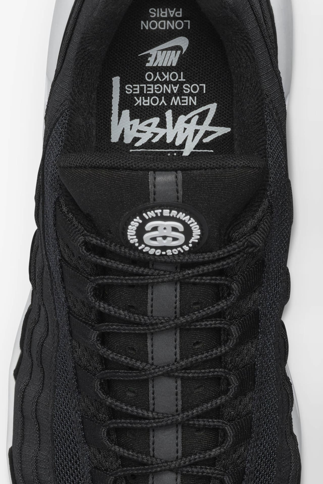 Nike Air Max 95 Stussy Black White Nike SNKRS