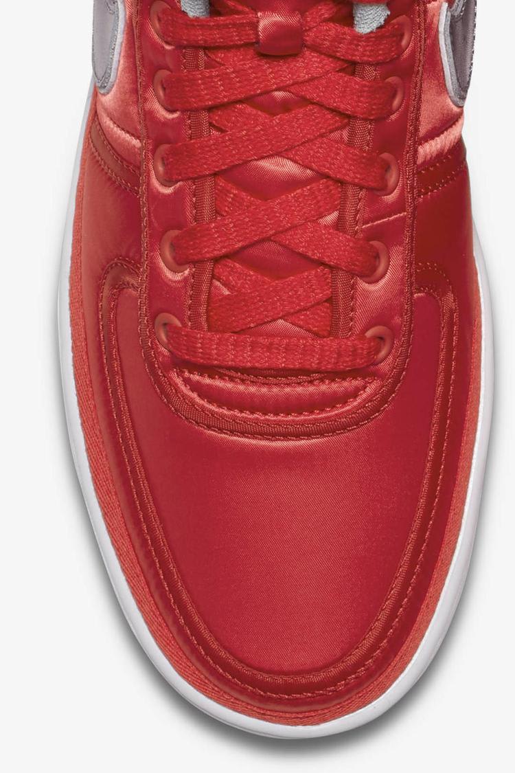 Nike Vandal High Supreme 'University Red & Metallic Silver' Release Date