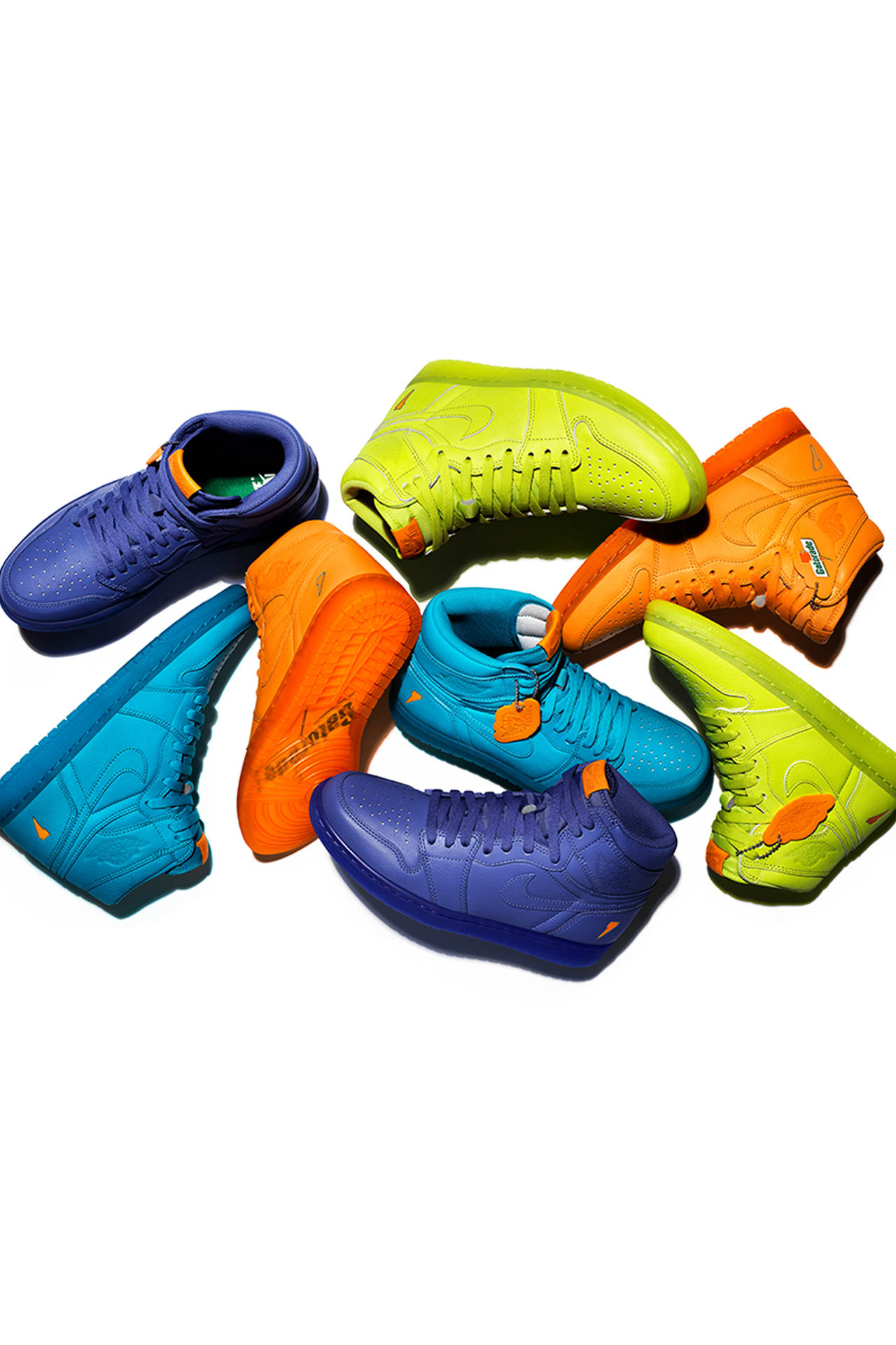 Bag designet: Air Jordan 1 Gatorade "Orange"