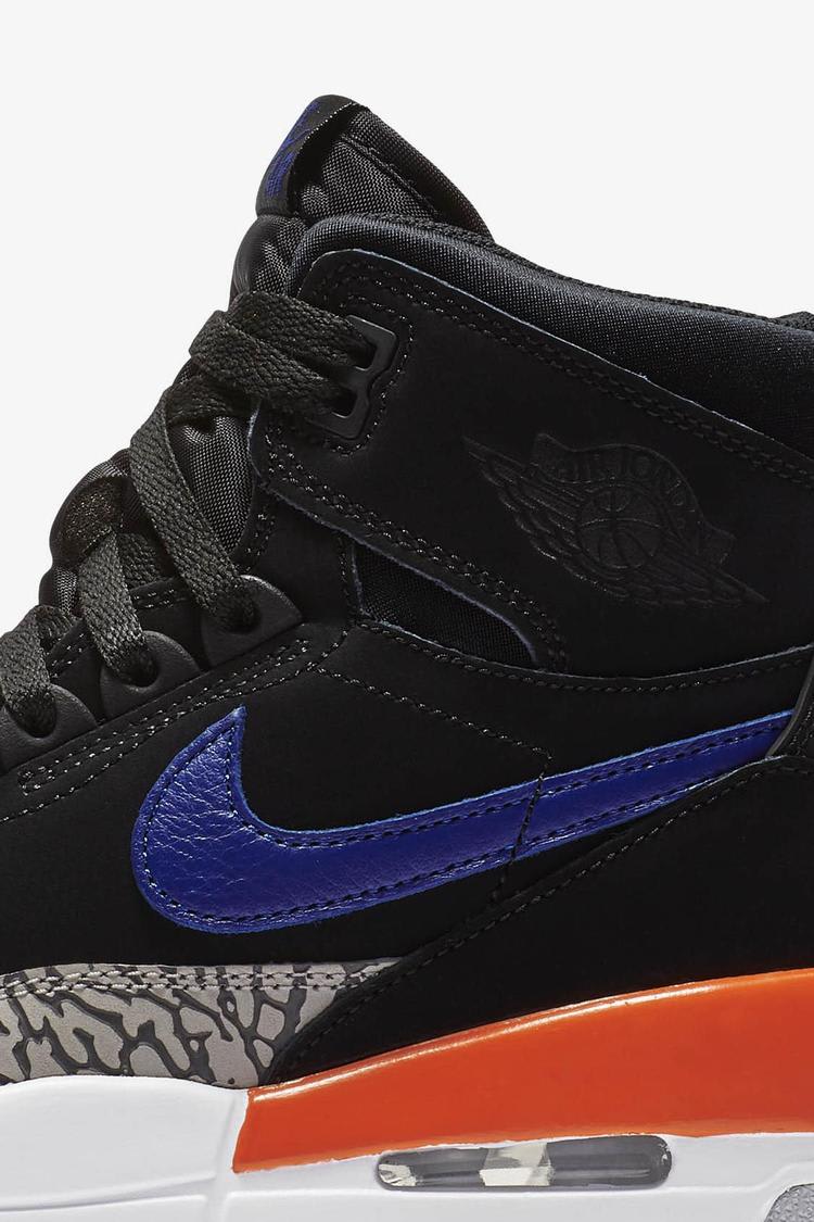 Air Jordan Legacy 312 'Black & Rush Blue & Brilliant Orange' Release Date