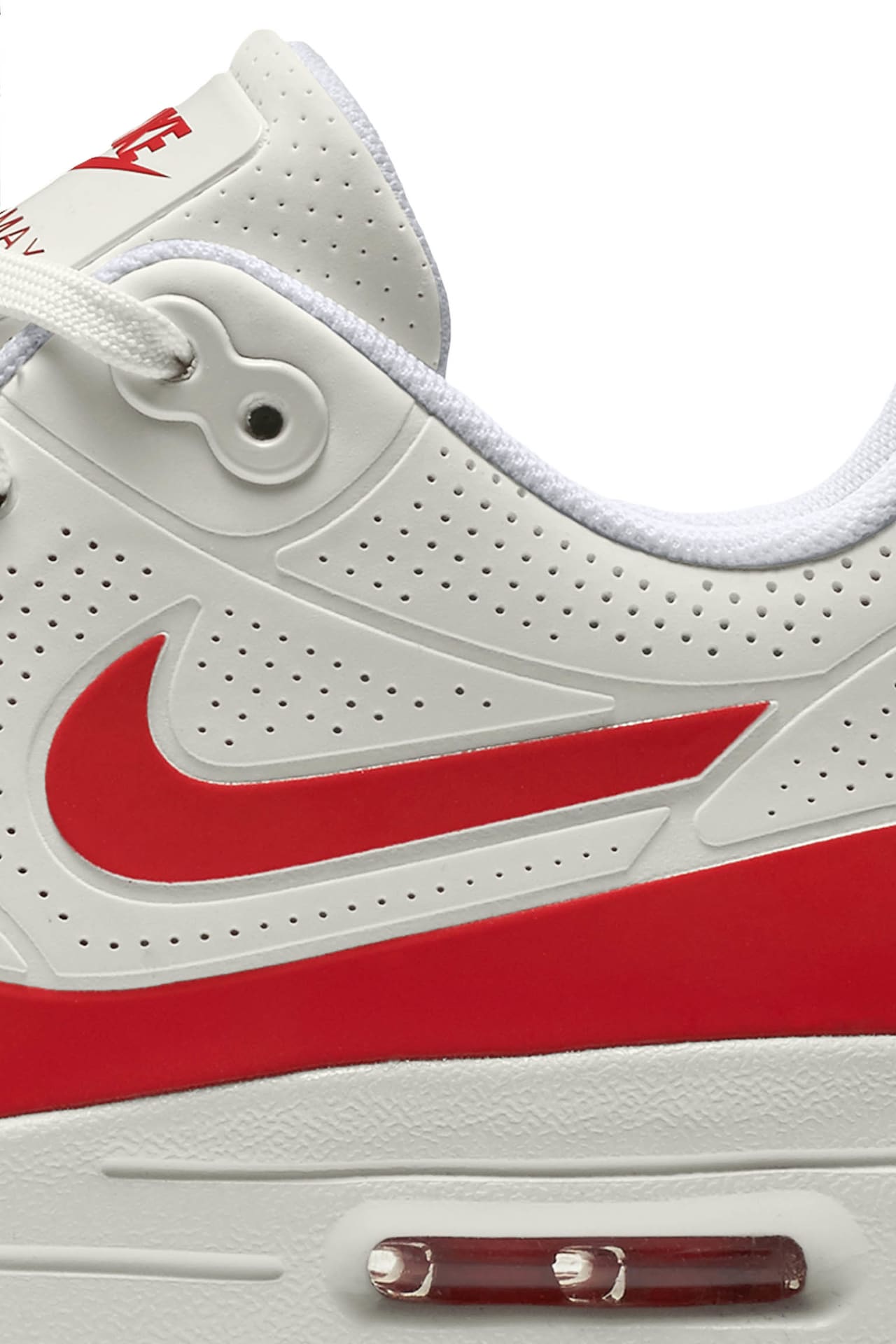 Nike air max 1 ultra moire white red best sale