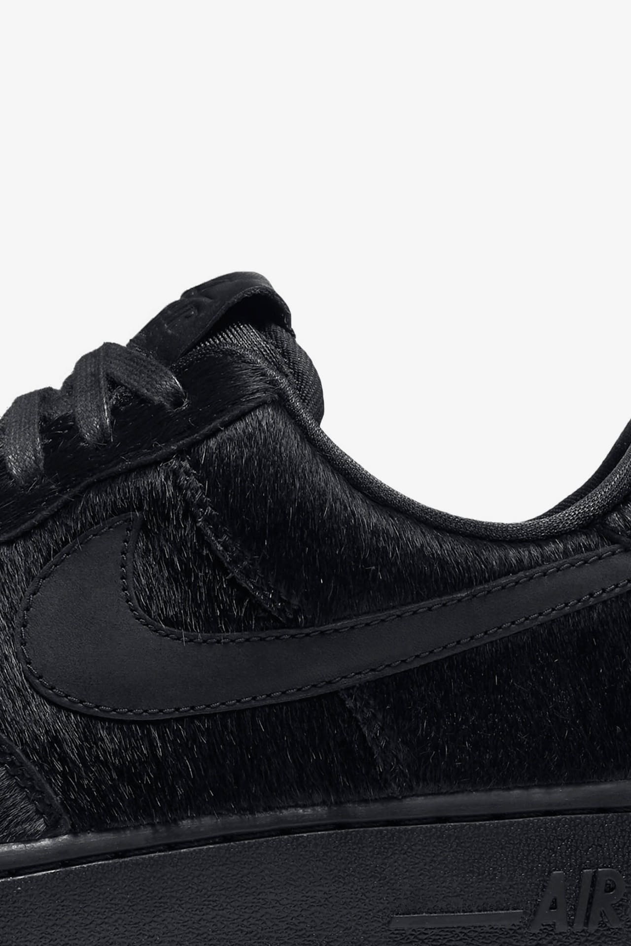 Women s Nike Air Force 1 Low 07 Premium Triple Black 2016. Nike SNKRS