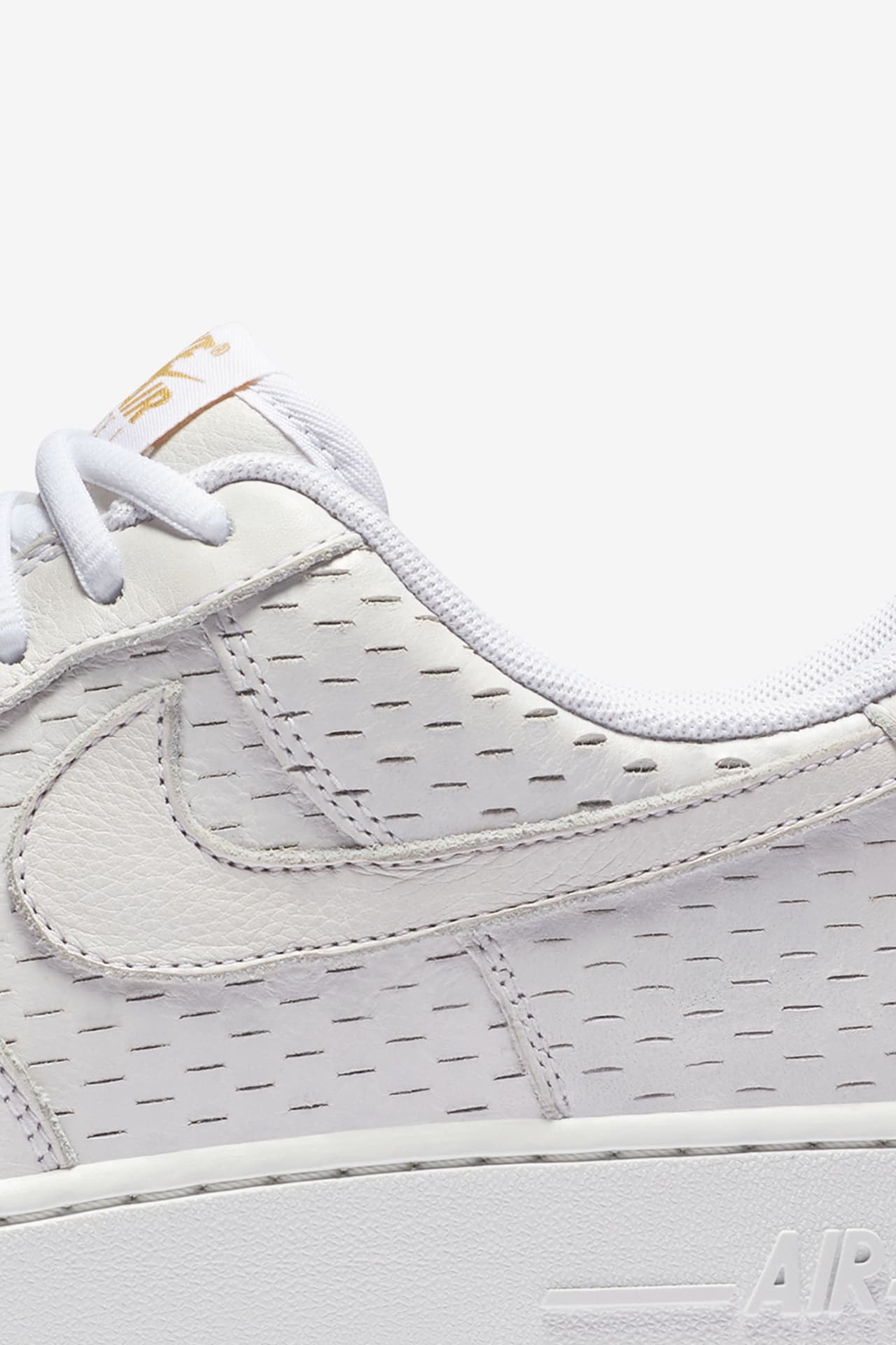 Nike air force 1 gold womens best sale