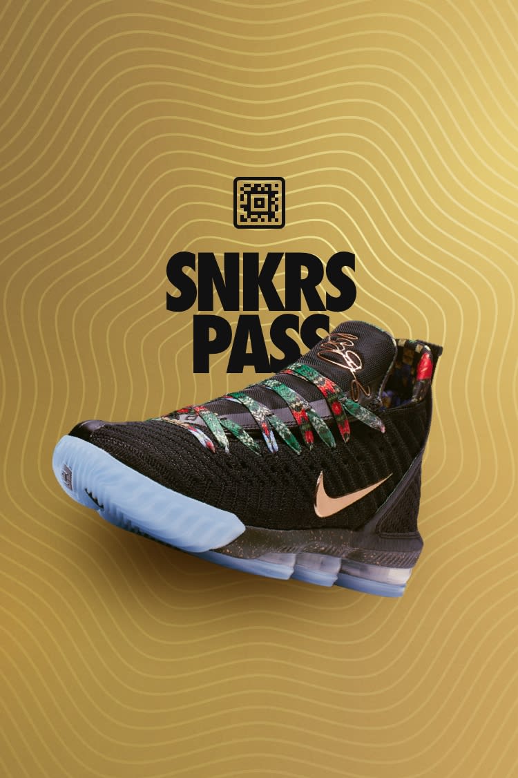 SNKRS Pass: LeBron 16 'King's Throne' Select Cities