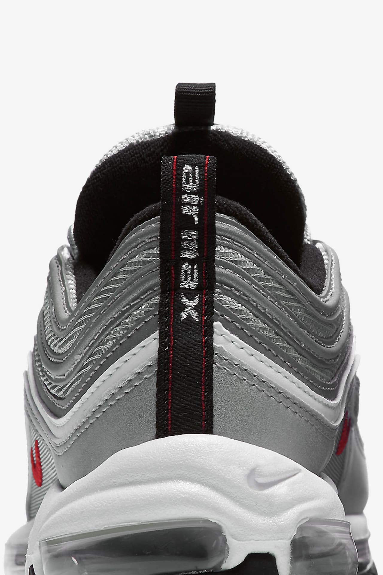 Nike air max 97 womens white silver on sale